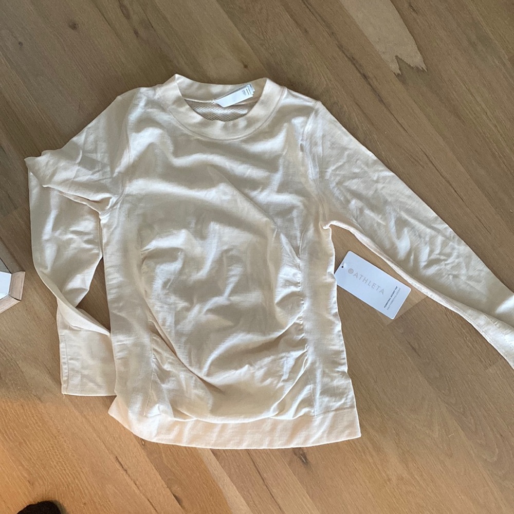 NWT Athleta Foresthill Accent Top